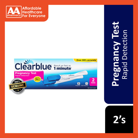 Clearblue Rapid Detection Pregnancy Test 2's