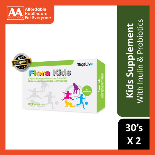 Megalive Flora Kids Sachets 1.0gm 2x30's