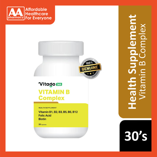 Vitago365 Vitamin B Complex Capsule 30's