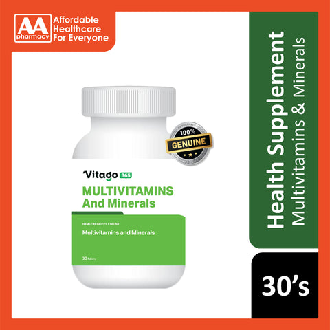 Vitago365 Multivitamins and Minerals Tablet 30's