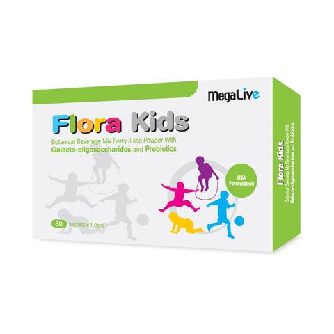 Megalive Flora Kids Sachets 1.0gm 2x30's