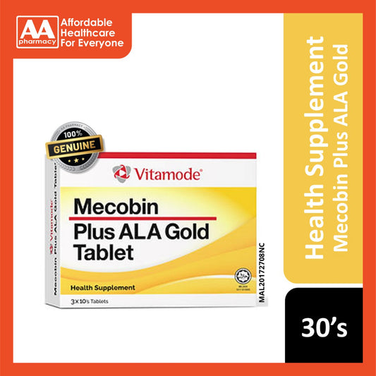 Vitamode Mecobin Plus Ala Gold 30's