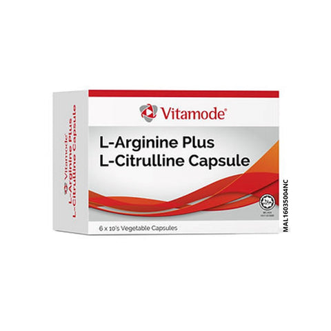 Vitamode L-Arginine Plus L-Citrulline Capsule 6x10's