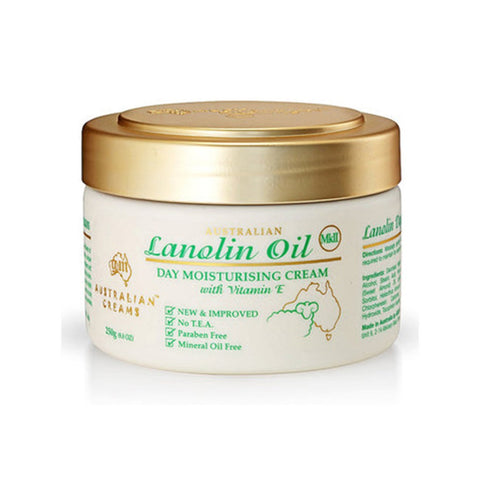 G&M Australian Creams Lanolin Oil Day Cream 250g