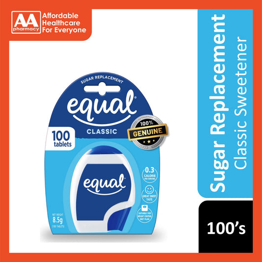 Equal Classic Tablets 100's