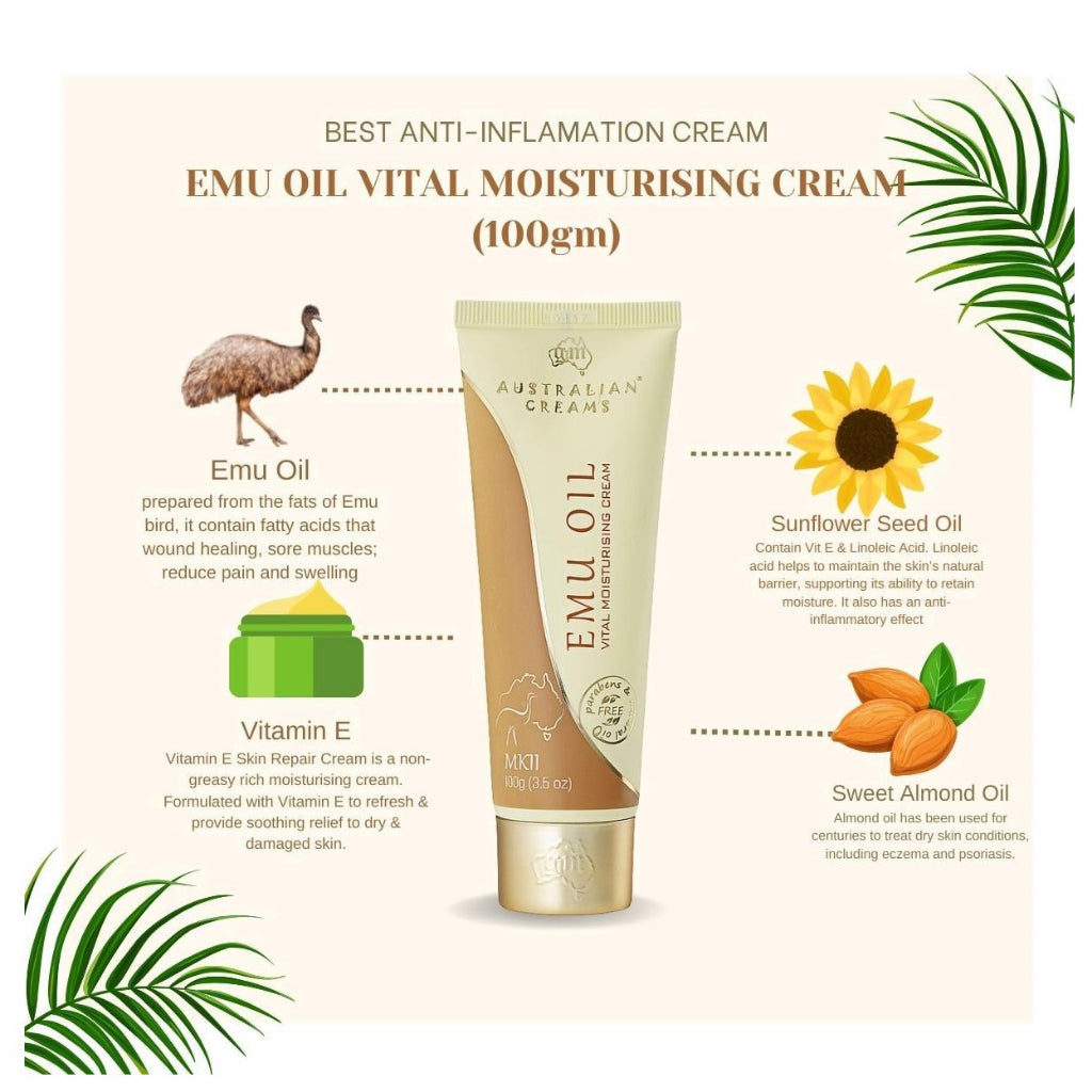 G&M Australian Creams Emu Oil 100g AA Pharmacy G&M Australian Creams Emu Oil 100g AA Pharmacy