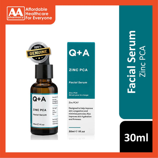 Q+A Zinc PCA Facial Serum 30ml