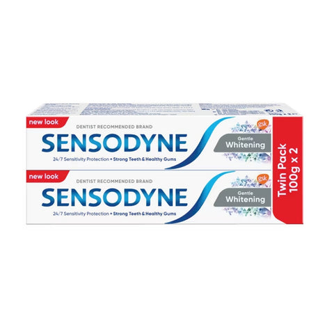 Sensodyne Gentle Whitening Toothpaste 2x100g