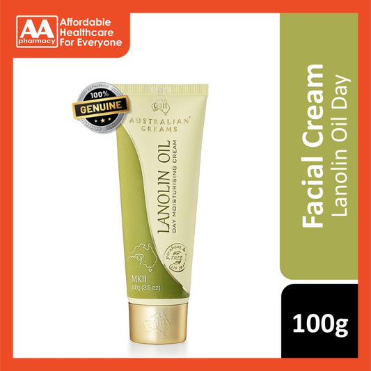 G&M Australian Creams Lanolin Oil Day Cream 100g