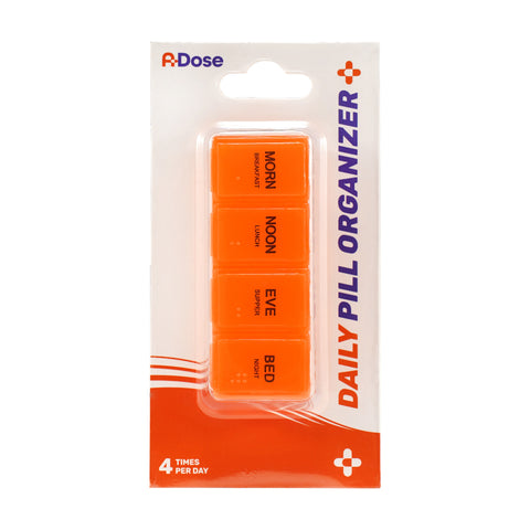 A-Dose Daily Pill Box (4 Compartments) 1's