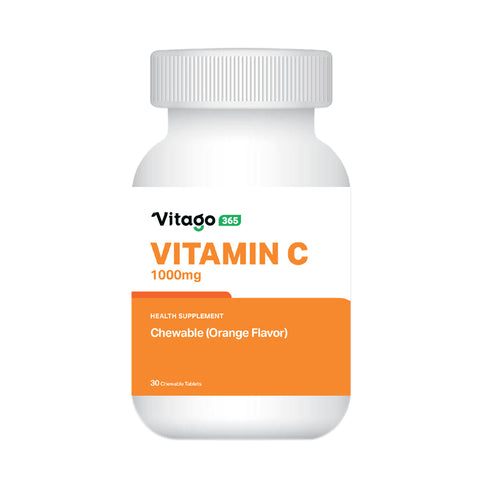 Vitago365 Vitamin C 1000mg Chewable Tablet 30's