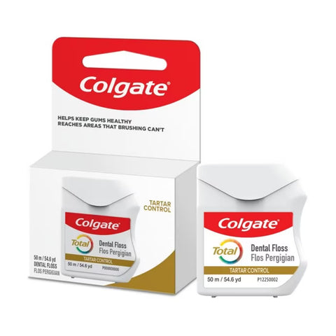 Colgate Total Tartar Control Dental Floss 50M