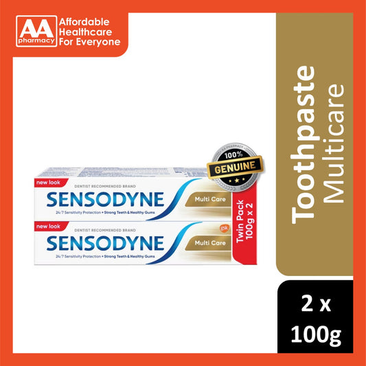 Sensodyne Multicare Toothpaste 100g x 2