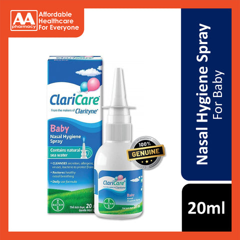 Claricare Baby Nasal Hygiena Spray 20mL