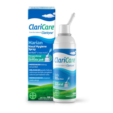 Claricare Nasal Hygiene Spray Daily (100mL)
