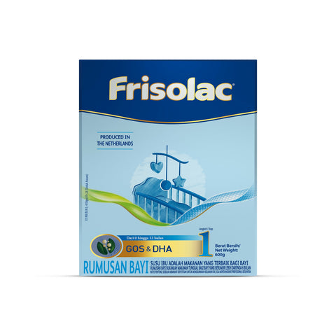 Frisolac Infant’s Nutrition Milk Formula Step 1 (For Age 0-12 Months)  600g