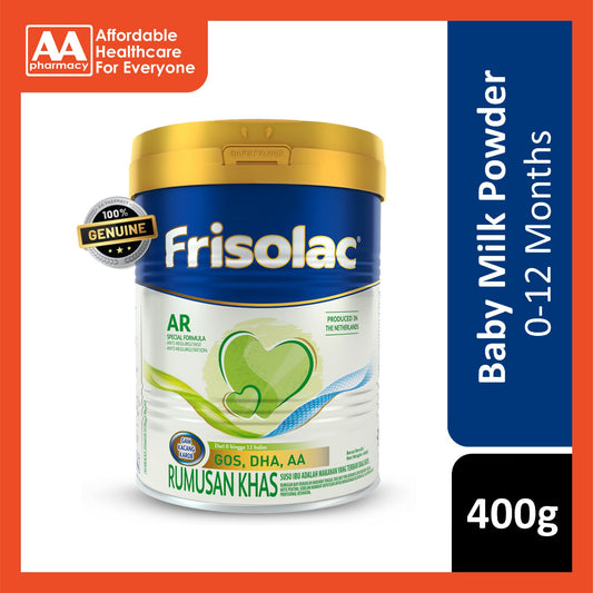 Frisolac AR Infant’s Nutrition Milk Formula (For Age 0-12 Months) 400g