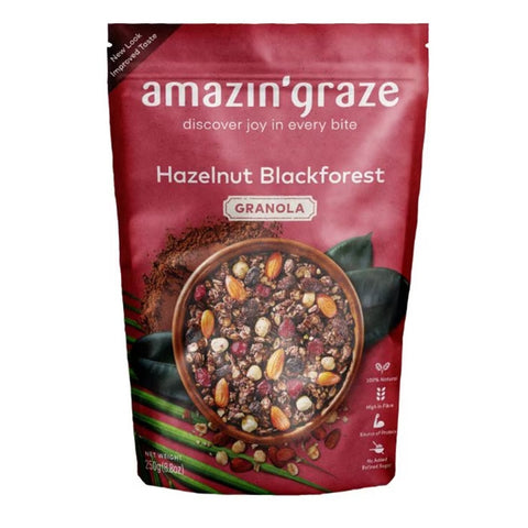 Amazin' Graze Hazelnut Blackforest Granola 250g