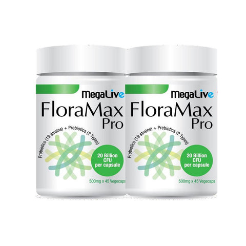 Megalive Floramax Pro Vegicaps 2x45's