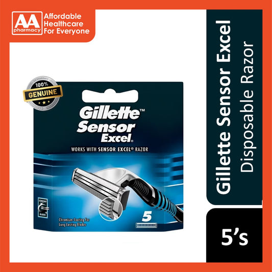 Gillette Sensor Excel Cart 5's