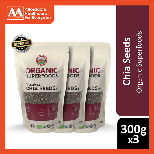 Country Farms Chia Seeds 3x300g