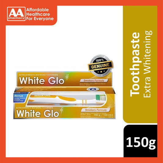 White Glo Smoker Toothpaste 150g
