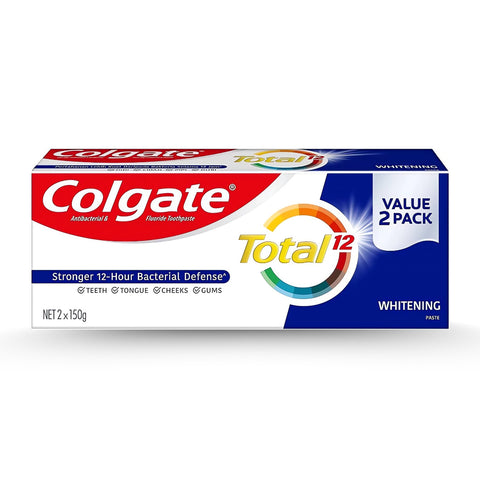 Colgate Total Whitening Toothpaste 150g X2