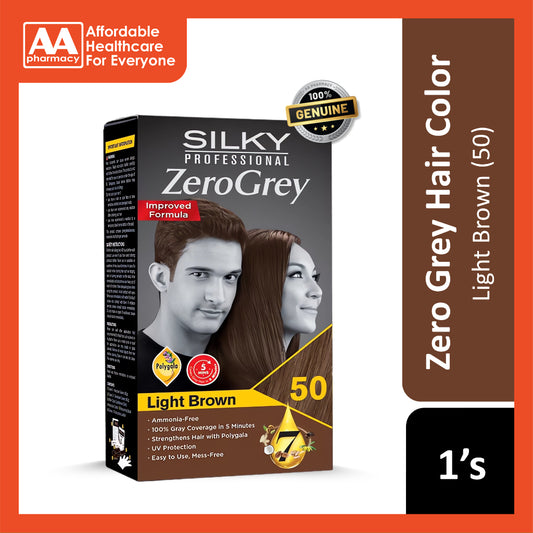 Silky Zero Grey 50 Light Brown