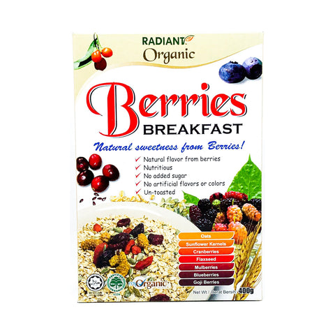 Radiant Organic Berries Breakfast 400g