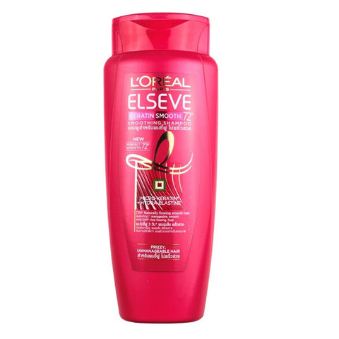 Loreal Elseve Keratin Smooth 72h Shampoo 280ml