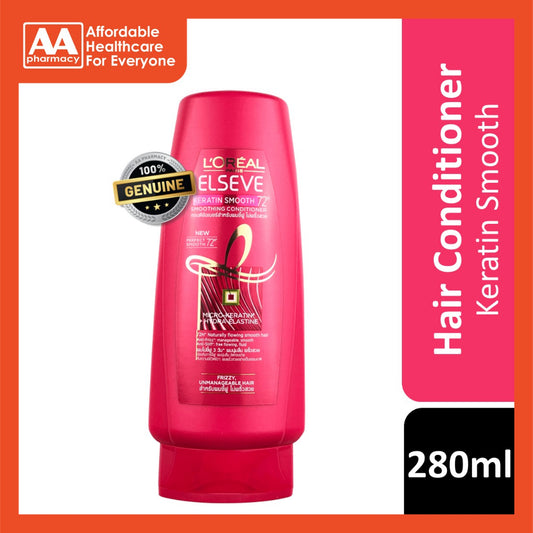 Loreal Elseve Keratin Smooth 72hconditioner 280ml