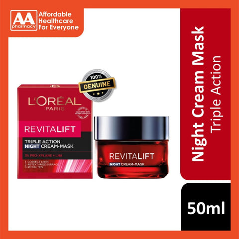 Loreal Revitalift Triple Action Night Cream 50ml