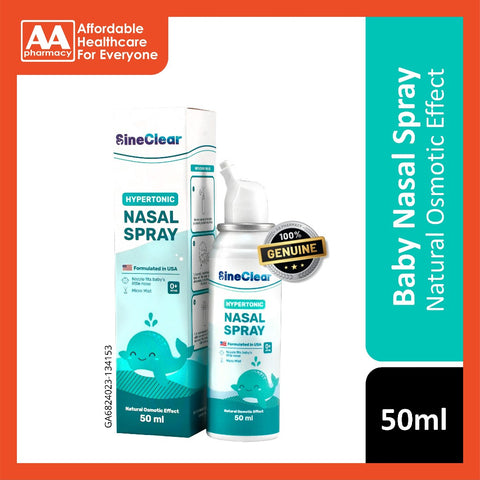 [NEW!] Sineclear Hypertonic Nasal Spray 50ml