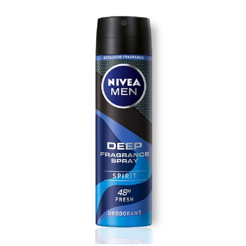Nivea Deodorant Men Deep Fragrance Spirit Spray 150ml