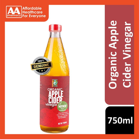 Radiant Organic Apple Cider Vinegar 750ml