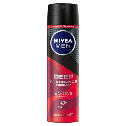 Nivea Deodorant Male Deep Fragrance Achieve Spray 150ml