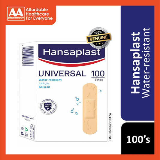 Hansaplast Universal Water Resistant 100's