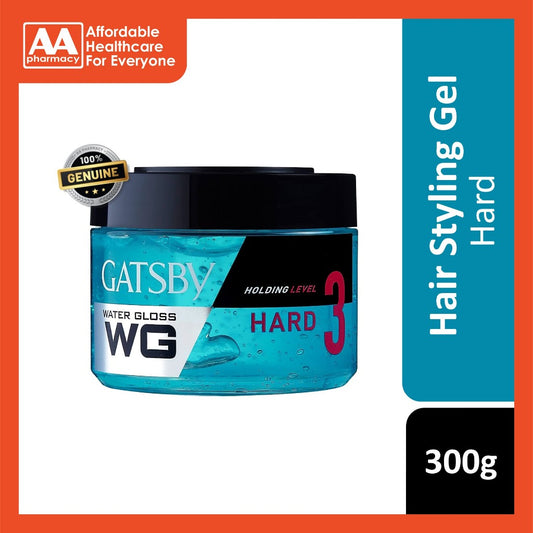 Gatsby Water Gloss Hair Gel (Hard) 300g