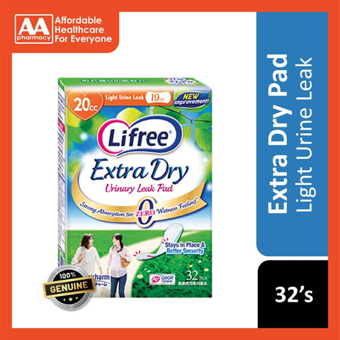 Lifree Lady Extra Dry Pad 20cc 32's