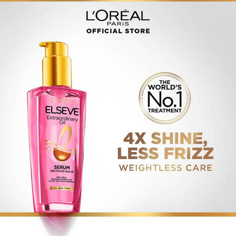 Loreal Elseve Extraordinary Oil - Frizzy Hair Pink 100ml