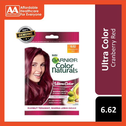 Garnier Hair Color Naturals Ultracolor Sachet 6.62 Cranberry Red