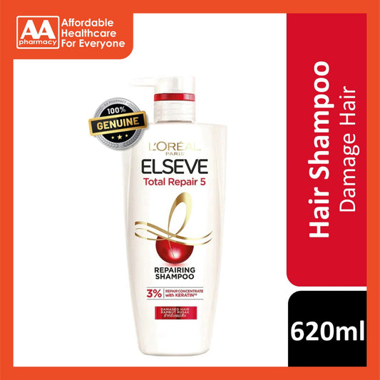 Loreal Elseve Total Repair 5 Shampoo 620ml