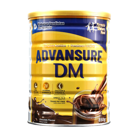 [NEW!] Advansure DM Chocolate Flavour 850g