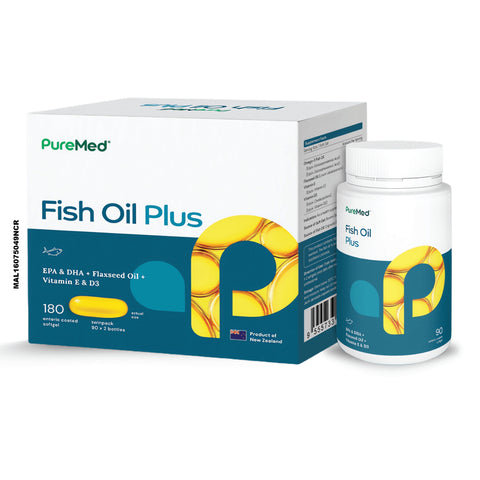 Puremed Fish Oil Plus 2x90's