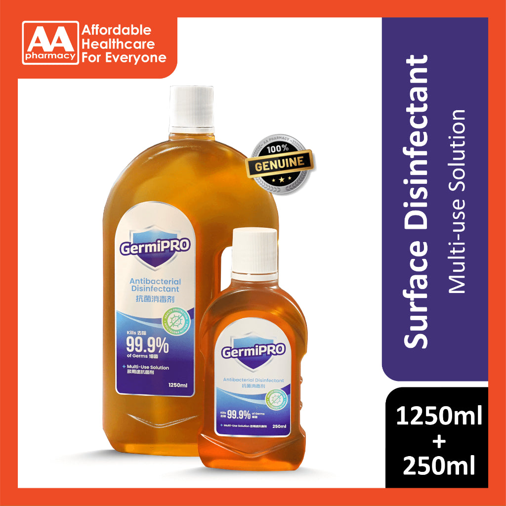 GermiPRO Antibacterial Disinfectant Liquid 1250mL + 250mL