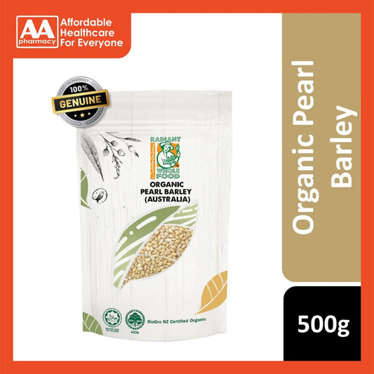 Radiant Organic Barley Pearl 500g