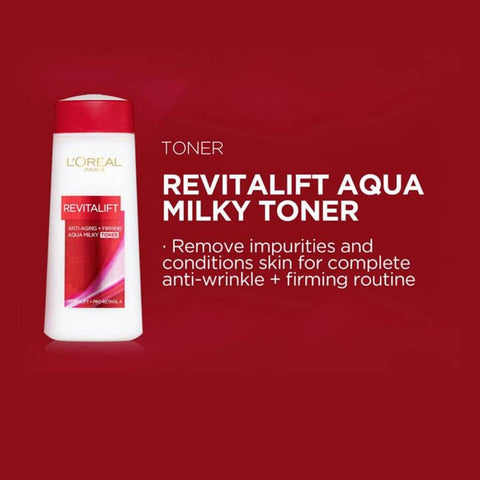 Loreal Revitalift Aqua Milky Toner Lotion 200ml