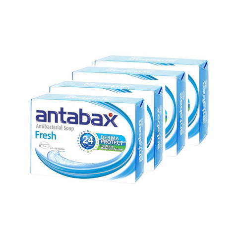 Antabax Antibacterial Bar Soap 4x75g (Fresh)