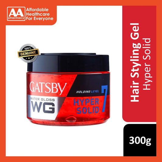 Gatsby Water Gloss Hair Gel (Hyper Solid) 300g