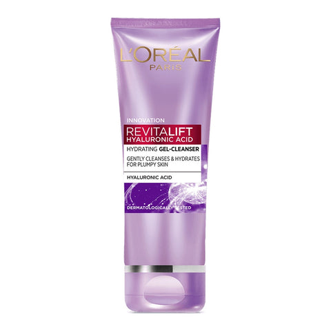 Loreal Revitalift Hyaluronic Acid Hydrating Gel Cleanser 100mL